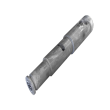 cylindre à double vis conique pour tuyau d&#39;extrusion de plastique